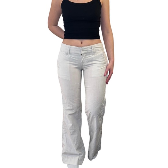 Roxy 2000s low rise flared pants - Picture 2 of 6